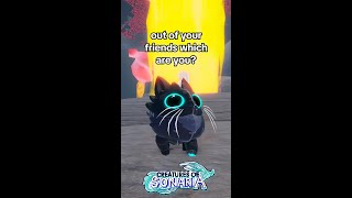 Out of your friends which are you? 🤨 Creatures of Sonaria #shorts