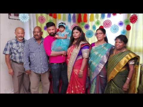 Athriya 1st Birthday  in France