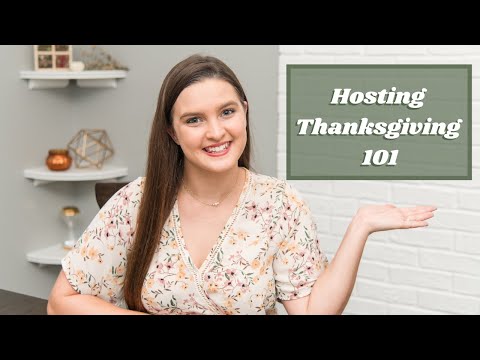 How to Host Thanksgiving  | Plan thanksgiving with me!