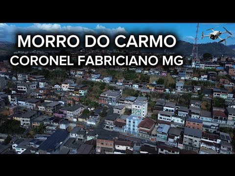 Morro do Carmo Coronel Fabriciano Minas Gerais drone Mini 3Dji 
