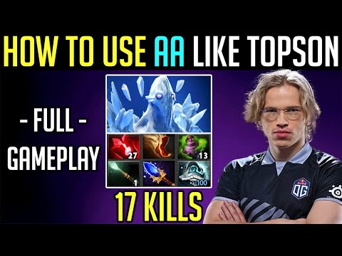 How to use ANCIENT APPARITION Like Topson??? - 17 KILLS (FULL GAMEPLAY)