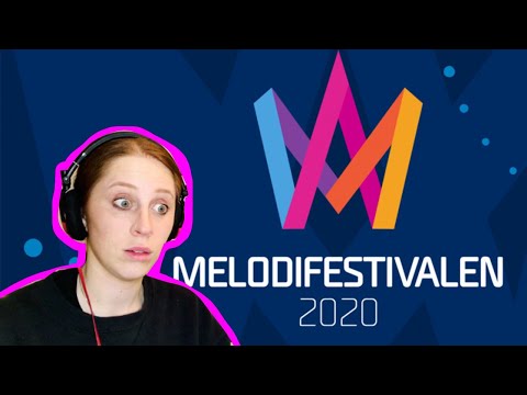 REACTING TO MELODIFESTIVALEN FINALISTS // SWEDEN // EUROVISION 2020