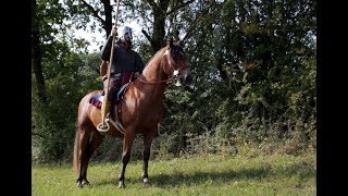 Anglo-saxon mounted warrior 620 A.D