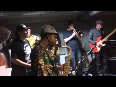 Julius Orlando & Aiyekooto rehearsal Helsinki 1