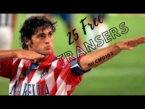 Free Transfers CM0102 - 25 Man Squad of Free Transfers To Sign In Championship Manager 01/02