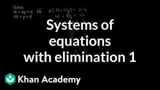 Solving systems by elimination 2