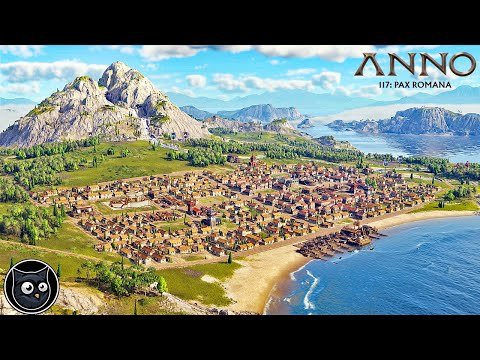 Anno 117 LONGPLAY - Building a Roman City from Scratch | Citybuilder Walkthrough Lets Play