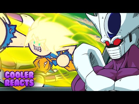 HE GOT WHIPPED! | Cooler Reacts To Frieza Saga in a Nutshell by @Kyskke