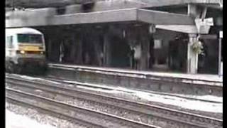 Windy day at Stafford. 1993