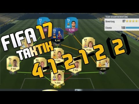 FIFA 17 Tutorial |  Formation 4-1-2-1-2(2)  Taktik Spieleranweisungen  41212 2