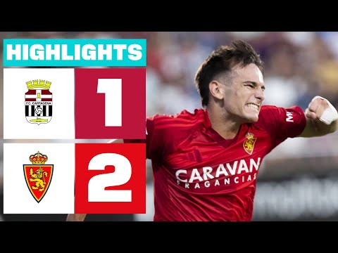 Resumen FC Cartagena vs Real Zaragoza Jornada 2