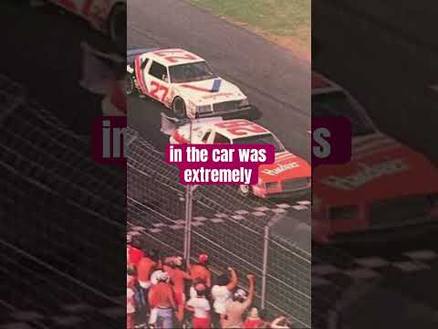 How Bobby Allison won with a broken neck #nascar