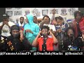 Memphis Rappers DracBaby Bezzal Stops By Drops Hot Freestyle On Famous Animal Tv