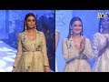 Diya Mirza On Ramp Walk At Bombay Times Fashion Week Spring Summer 2019 Day 2