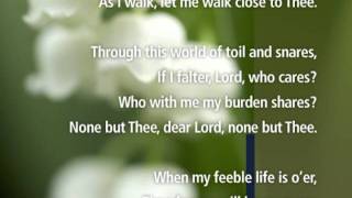 Just a Closer walk with Thee with Lyrics - Visual Worship !