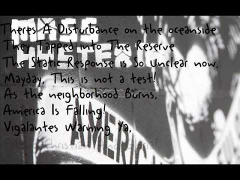 17- Green Day- American Eulogy [A Mass Hysteria, B Modern World (Lyrics)] [HQ]