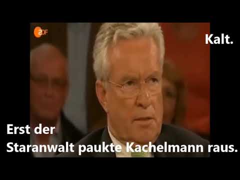 Erst der Staranwalt paukte Kachelmann raus.