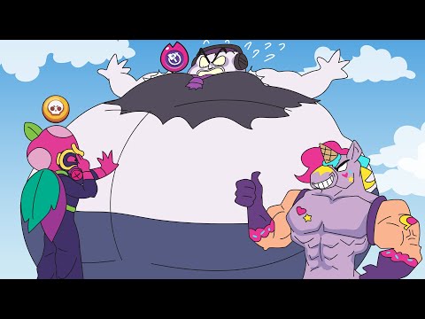 Brawl Stars Animation BERRY and CORDELIUS vs FRANK