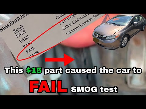 2012-2015 Civic 1.8L Air Intake Hose EASY & Cheap Fix - FAILED visual smog inspection due to tear