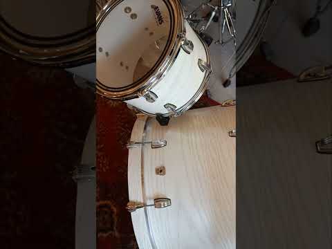 Ludwig Keystone X USA 24"x16" 13"x9" 16"x16" Snow White image 11