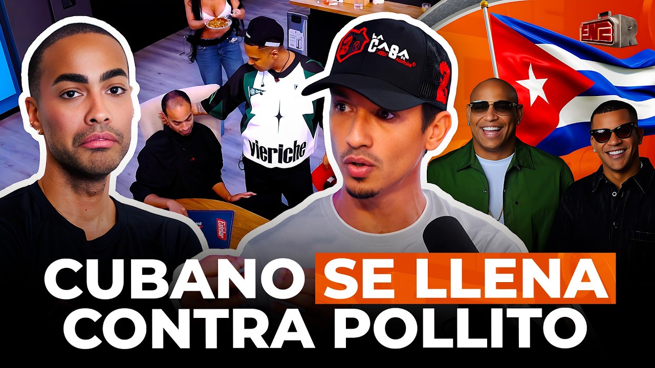CUBANO SE LLENA CONTRA POLLITO TROPICAL EN CASA ALOFOKE 2 DIZQUE PORQUE NO LO REPRESENTA