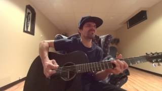 The Flame (The Black Keys) acoustic cover by Joel goguen