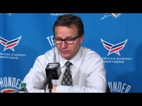 11-14-14 - Pistons / Thunder Postgame