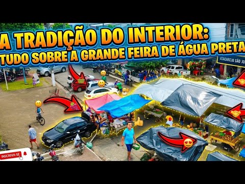 FEIRA LIVRE DE ÁGUA PRETA-PE, SÁBADO 23/05/2026.