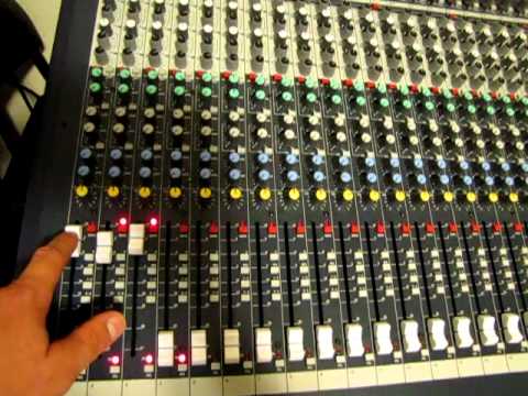 Soundcraft LX7 II 32 and echo audio fire 12