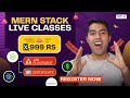 Learn MERN Stack LIVE 3 Day Diwali Special Offer Limited Seats Available