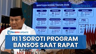 Prabowo Soroti Program Bansos dalam Rapat Paripurna, Minta Data Diperbarui & Diverifikasi Berkala