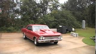 1966 Chevelle open headers, roller cam