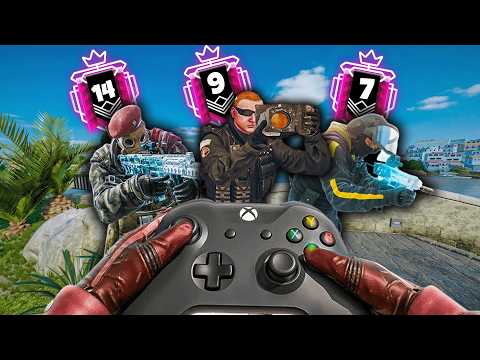 The BEST Controller Sensitivity vs TOP PC Streamers & Champions - RAINBOW SIX SIEGE