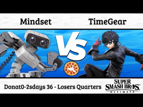 Donat0-2sdays 36: Mindset (ROB) vs. TimeGear (Min Min, Joker) - Losers Quarters