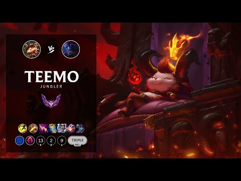 Teemo Jungle vs Rek'Sai - EUW Master Patch 12.11