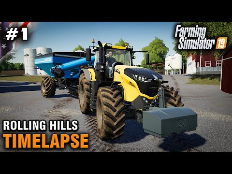 FS19 Timelapse Rolling Hills #1 Rolling In The Challenger