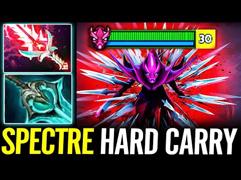 Pro Spectre Super Monster Late Game Easy 1v5 Gameplay Dota 2