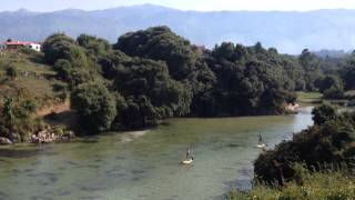 preview picture of video 'Playa/Ría de Poo (Llanes - Asturias) en Stand Up Paddle Surf (SUP)'