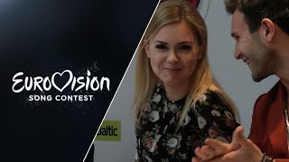 Monika &amp; Vaidas (Lithuania): 'Feel good song with amazing vibe'