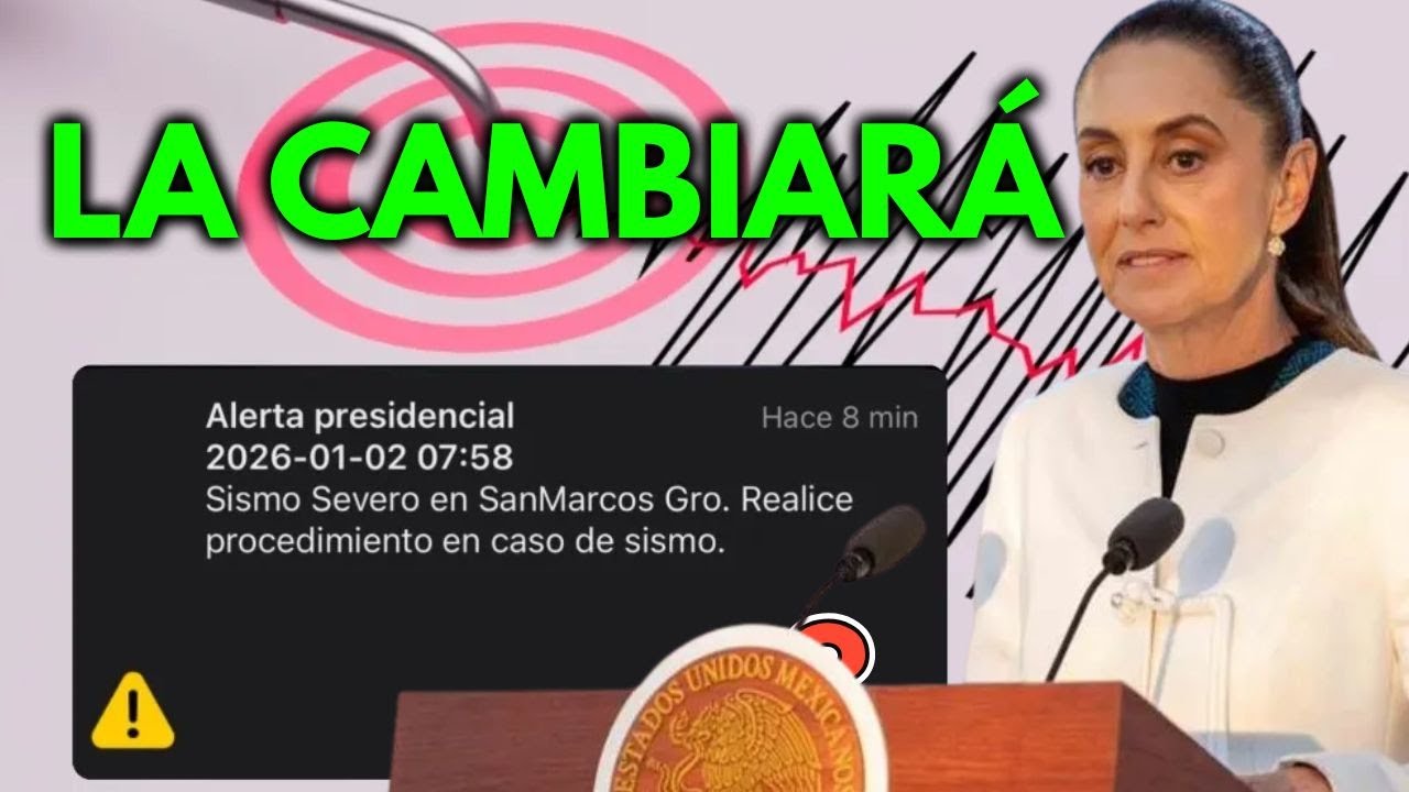 MENSAJE para todos los MEXICANOS: La ALERTA PRESIDENCIAL va CAMBIAR ¿Porque no PUEDES DESACTIVARLA?