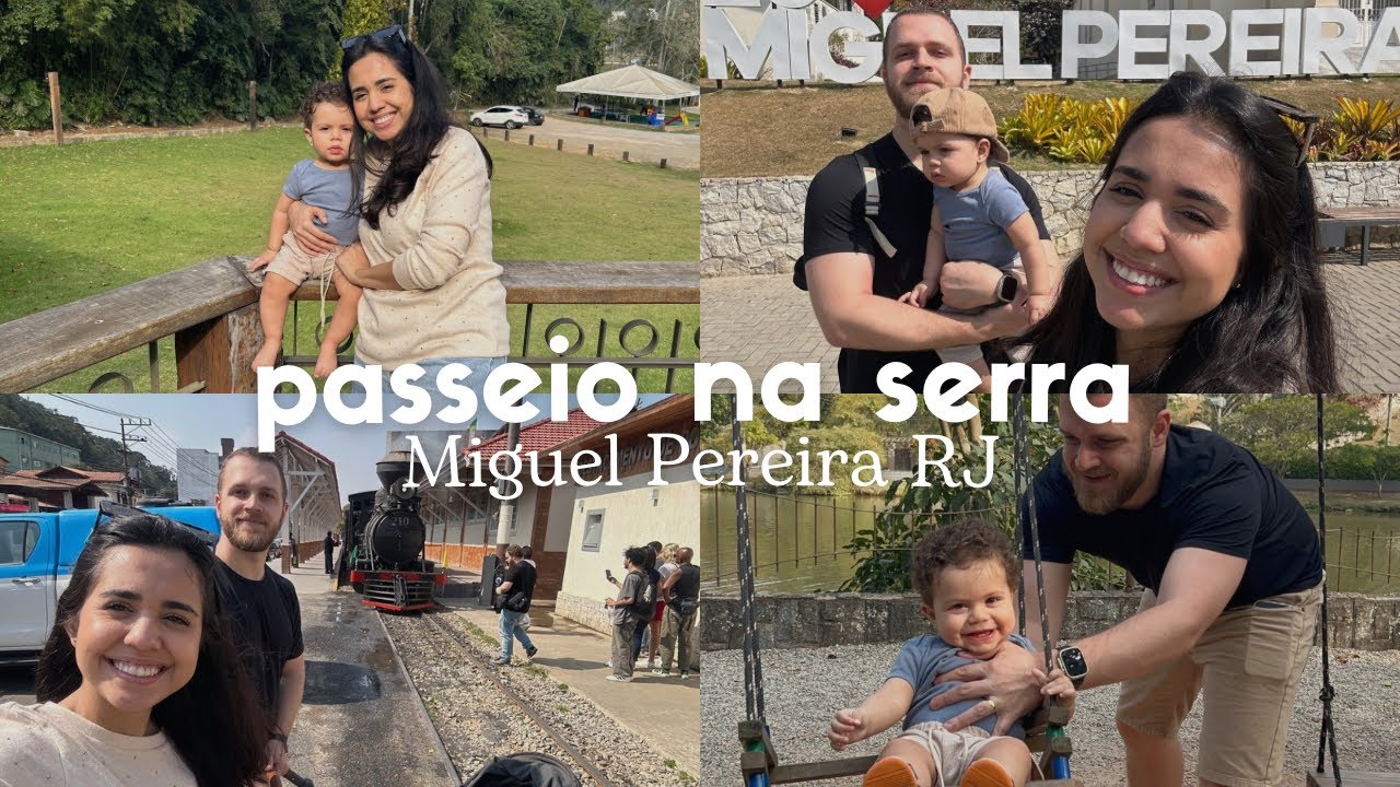 MIGUEL PEIREIRA - passamos o dia na serra, café da manhã e almoço, novas atrações