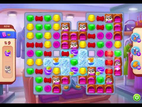 HomeScapes Level 8216 no boosters (16 moves)