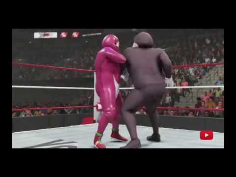 WWE 2K19 Big Chungus vs Uganda Knuckles on Fantasy Wednesday