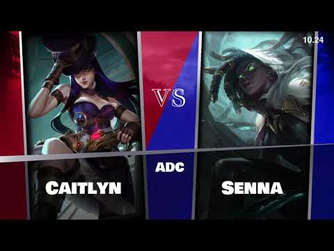 Patch 10.24 Patch 10.24.3 Patch 10.24 Caitlyn ADC EUW Challenger vs Senna