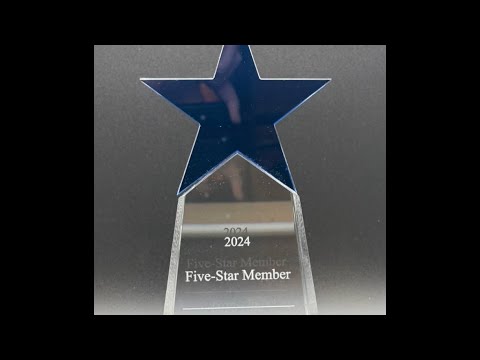 Crystal Star Award Lasering