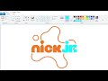 How To Draw The New Nick Jr Logo Using MS Paint How To Draw On Your Computer