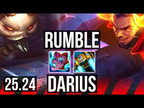 RUMBLE vs DARIUS (TOP) | Phase Rush | KR Master | 25.24