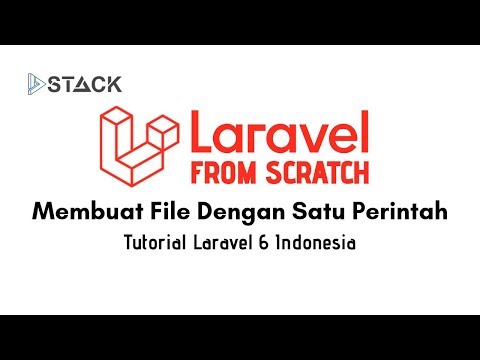 Laravel 6 Bagi Pemula 12 Membuat Banyak Migration Model dan Controller Sekaligus