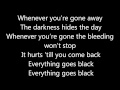 Everything Goes Black - Skillet ~Lyrics~ 