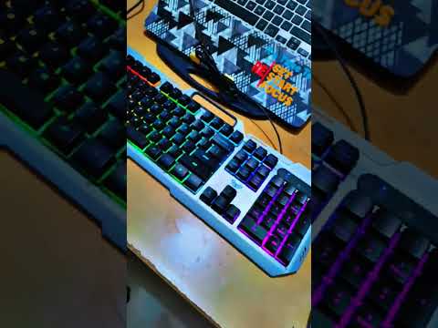 Aula F2023 Combo || Premium RGB Backlit Gaming Keyboard + Mouse with 6 keys, 3600 DPI 💫✨